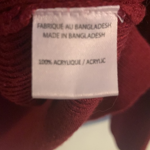 Rust colour long sleeve light-weight sweater - Picture 3 of 4